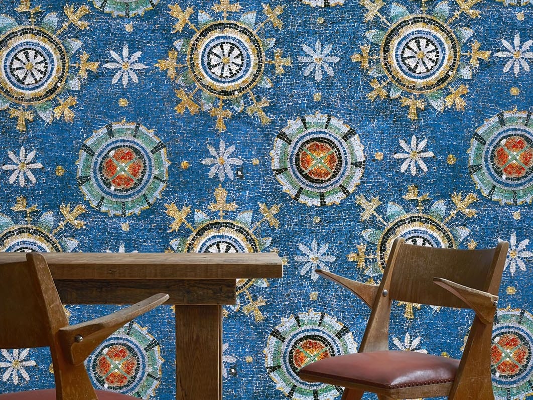 Классические обои, ПВХ бесплатно, экологически чистые, моющиеся WallPepper KRONOS ARCH-00065517