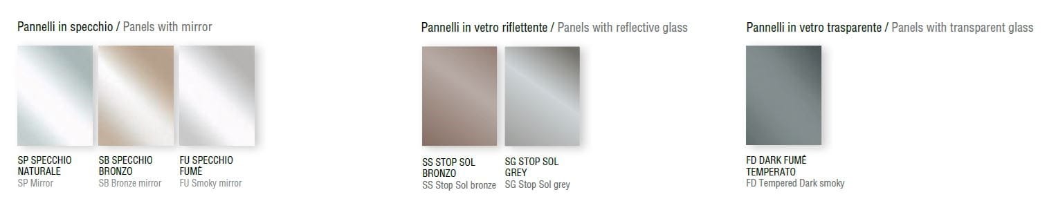 Раздвижные двери из кожи и стекла Longhi Aluminiun Chic-Doors ARCH-00061555 - Вид №24