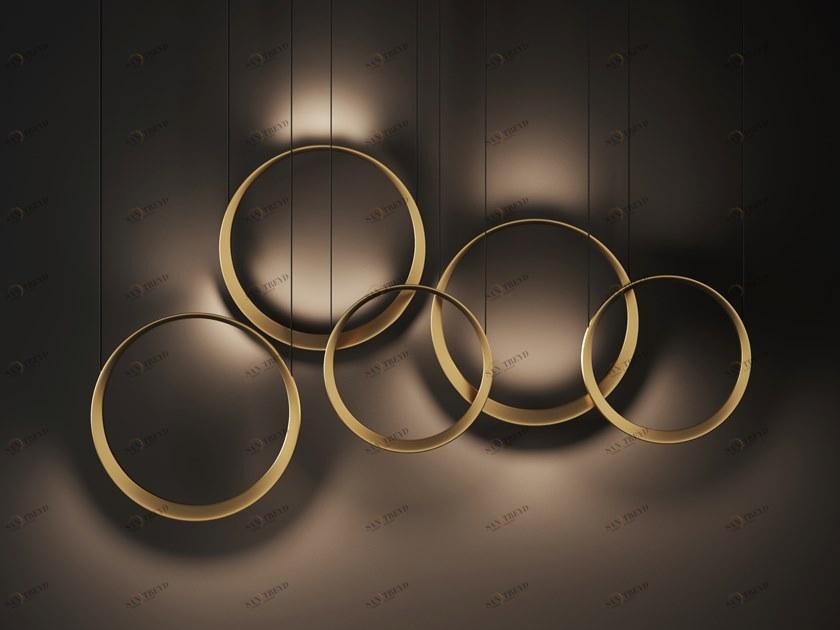 Quasar Светодиодный подвесной светильник из алюминия sun-id-1386748