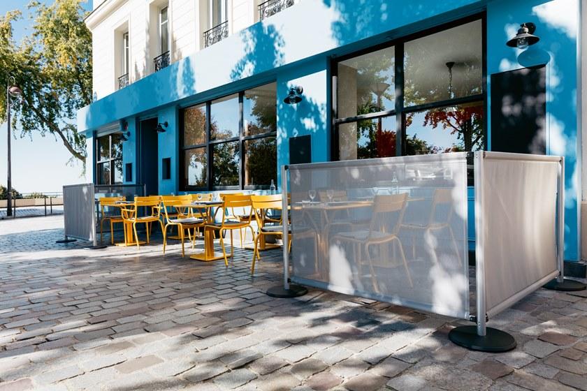 Fermob Квадратный алюминиевый садовый стол Luxembourg 4134 - 4138 - 4139 - Вид №3