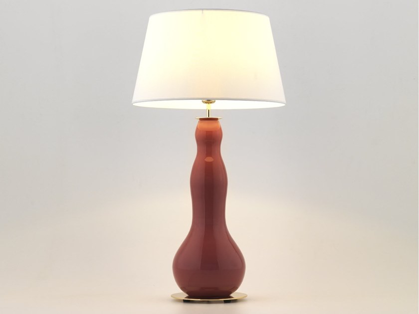 035937 Настольная лампа золотой металл + белый абажур Aromas del Campo Melly 