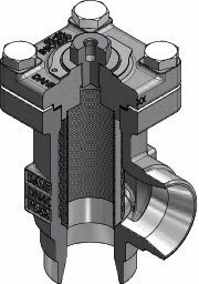 Danfoss FIA SS — корпус фильтра из нержавеющей стали FIA SS 50 D ANG Корпус фильтра 148B5757  - Вид №9