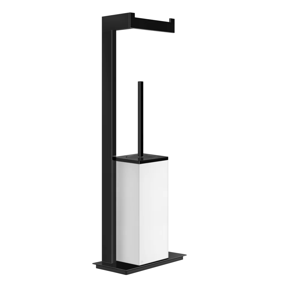 Держатель щетки-держатель рулона бумаги 20933 706 Gessi Inverso ЧЕРНЫЙ МЕТАЛЛ PVD 20933706
