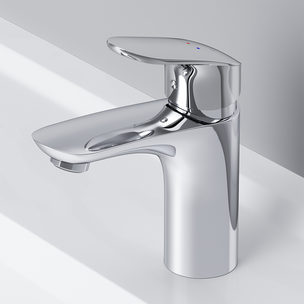 F8093016 смеситель для умывальника излив 110 мм хром шт AM.PM Like - Вид №2