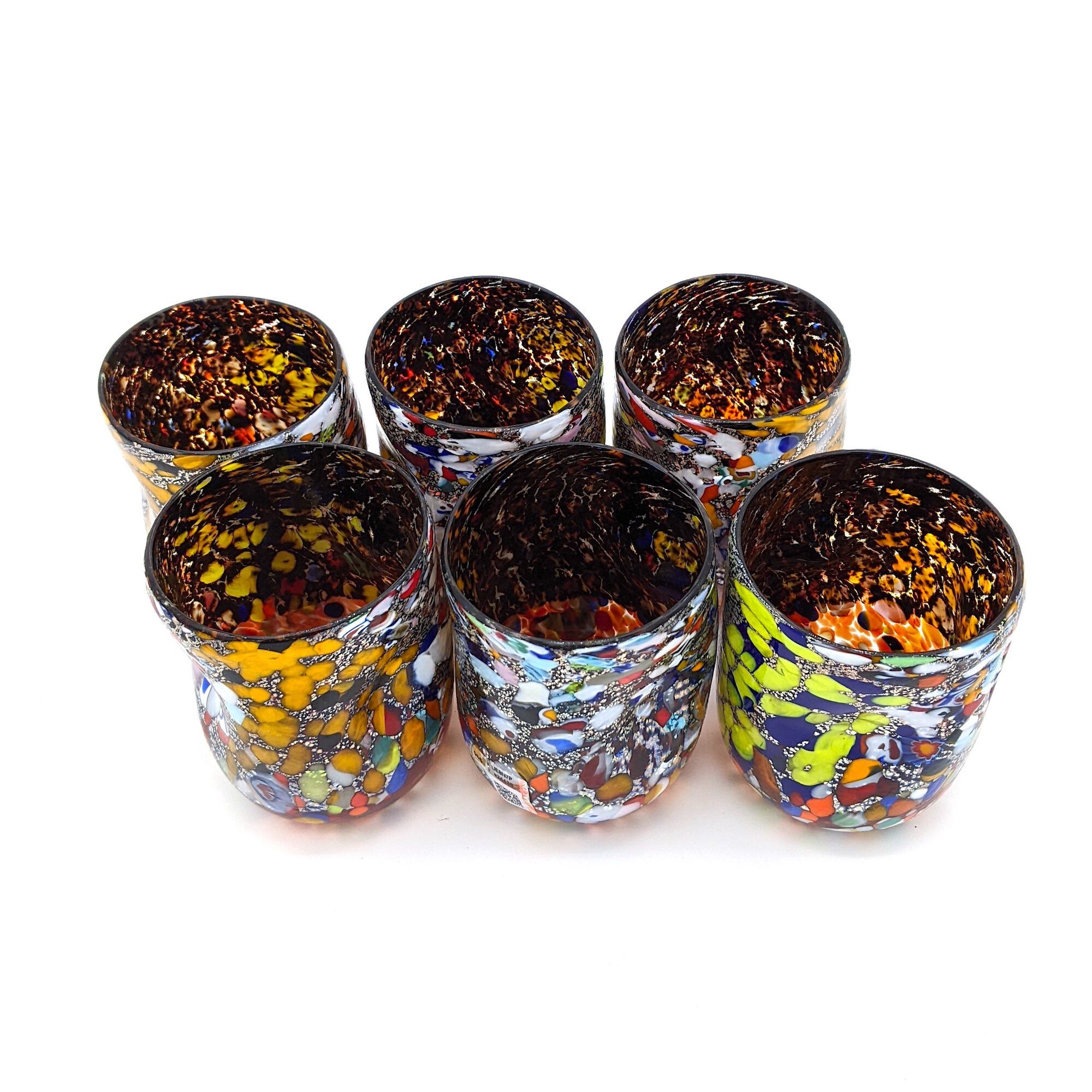 Набор из шести стаканов из муранского стекла ручной работы YourMurano готы ARCH-00067640 - Вид №5