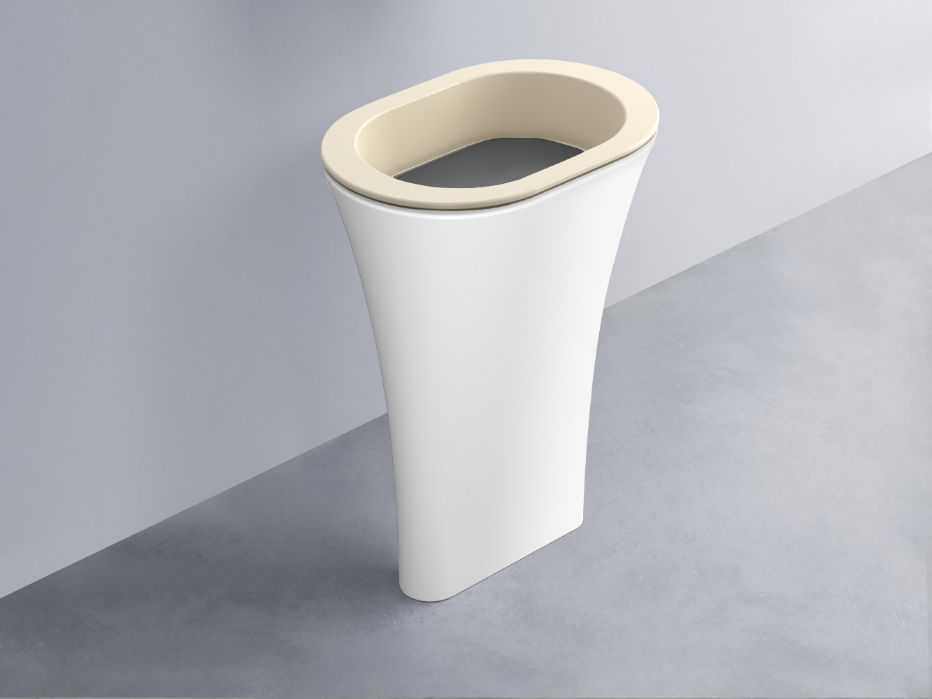 AMLA65-LN+AMPILO-CM+AMCOLO-BL Раковина Amedeo Ovale отдельностоящая cielo Enjoy + Amedeo Ceramica Cielo