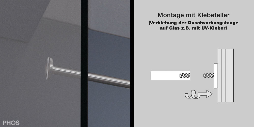 Blufixx - прозрачный клей для нержавеющей стали на стекле PHOS  - Вид №1