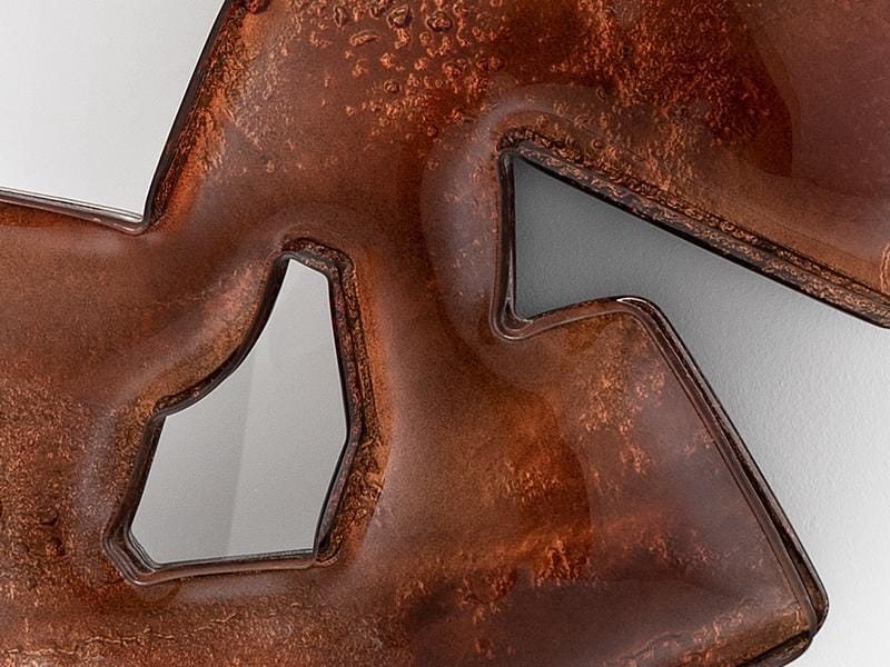 Настенное зеркало со стеклянной рамкой ARTE VENEZIANA Melt ARCH-00098283 - Вид №7