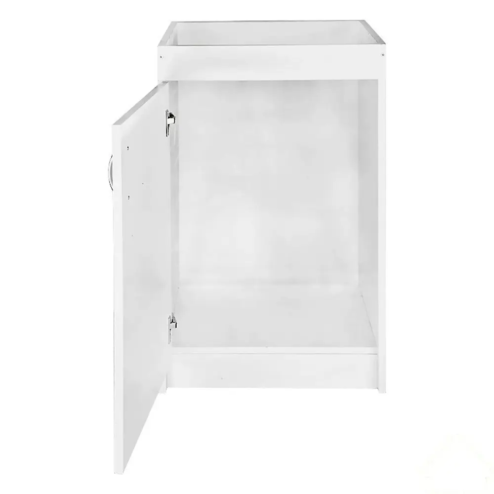 Кухонный шкаф напольный под мойку 50x82x50 см ЛДСП цвет белый 13109902 STLM-2094161 Basic Тумба под мойку - Вид №2