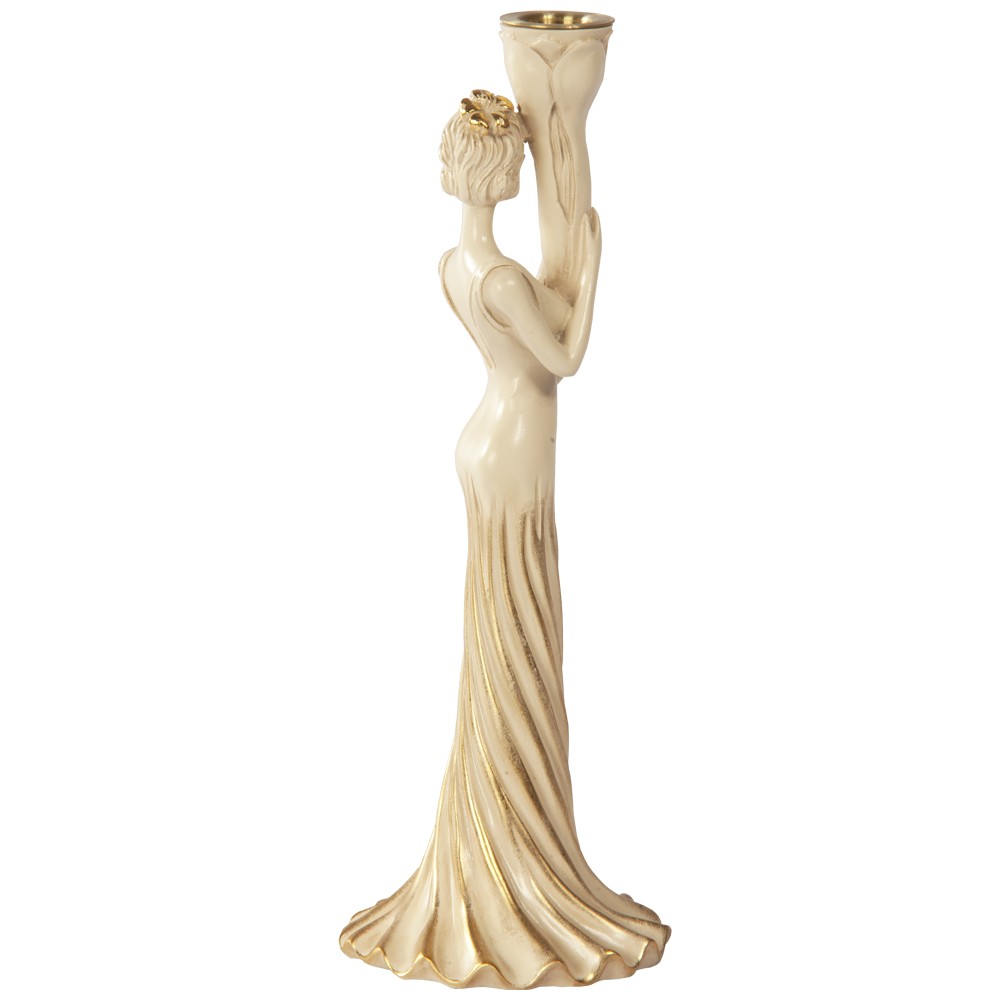 22507 Подсвечник Веста Айвори BOGACHO 4627138201671 - Вид №2