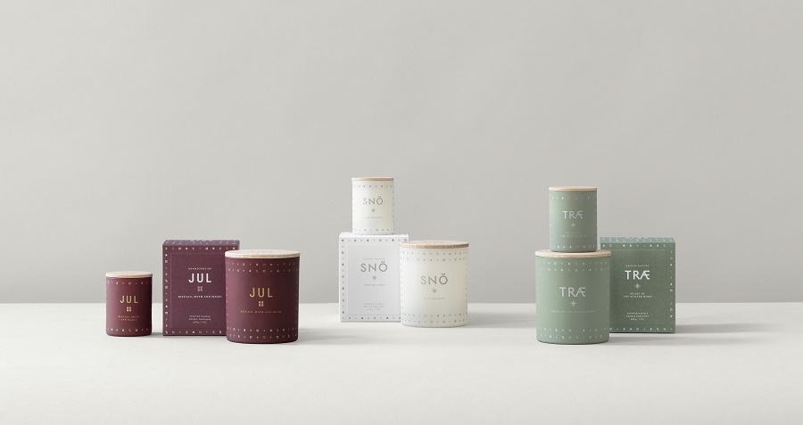 SK1221 Свеча ароматическая jul с крышкой, 200 г S K A N D I N A V I S K  - Вид №5