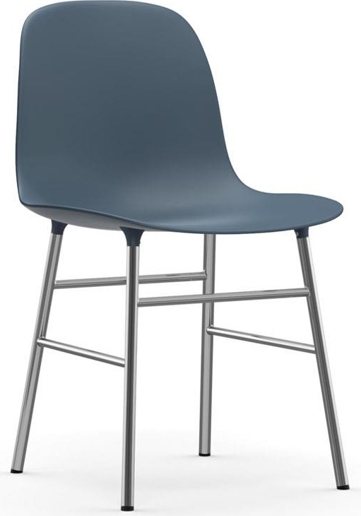 603171 Chair Chrome Blue Normann Copenhagen Form