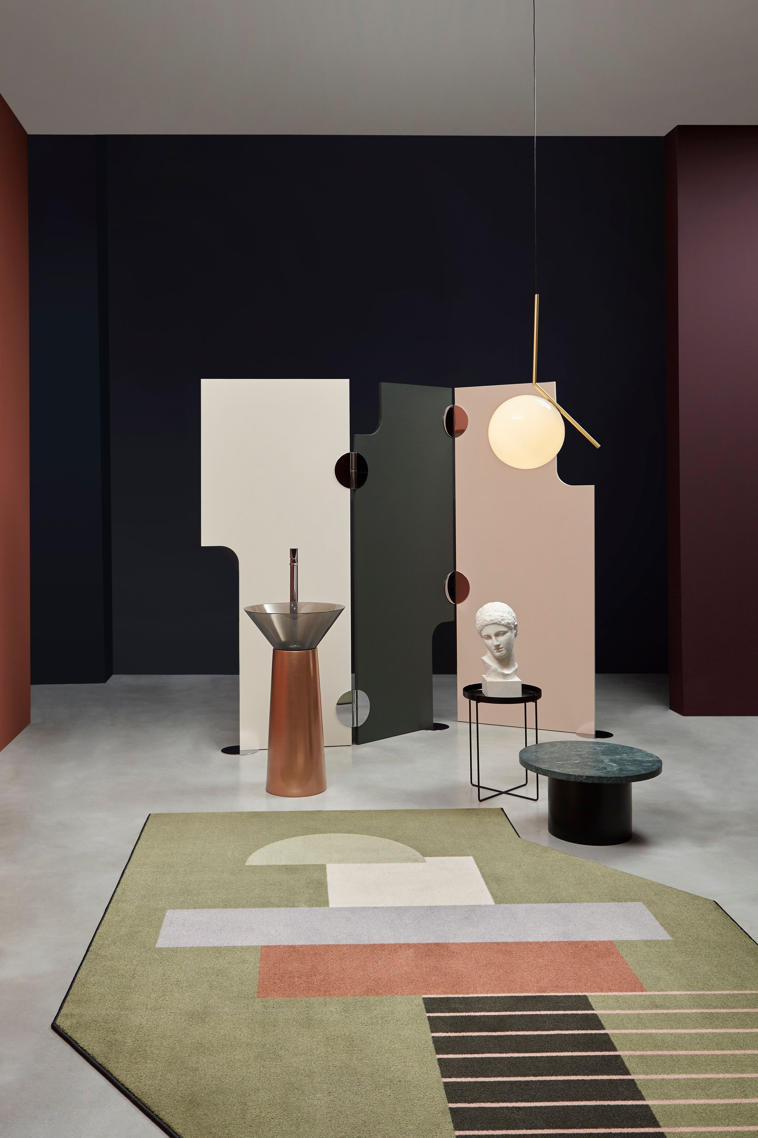 Круглая отдельно стоящая раковина из Cristalmood® Antoniolupi ALBUME10 + ALBUME20 ARCH-00067661 - Вид №5