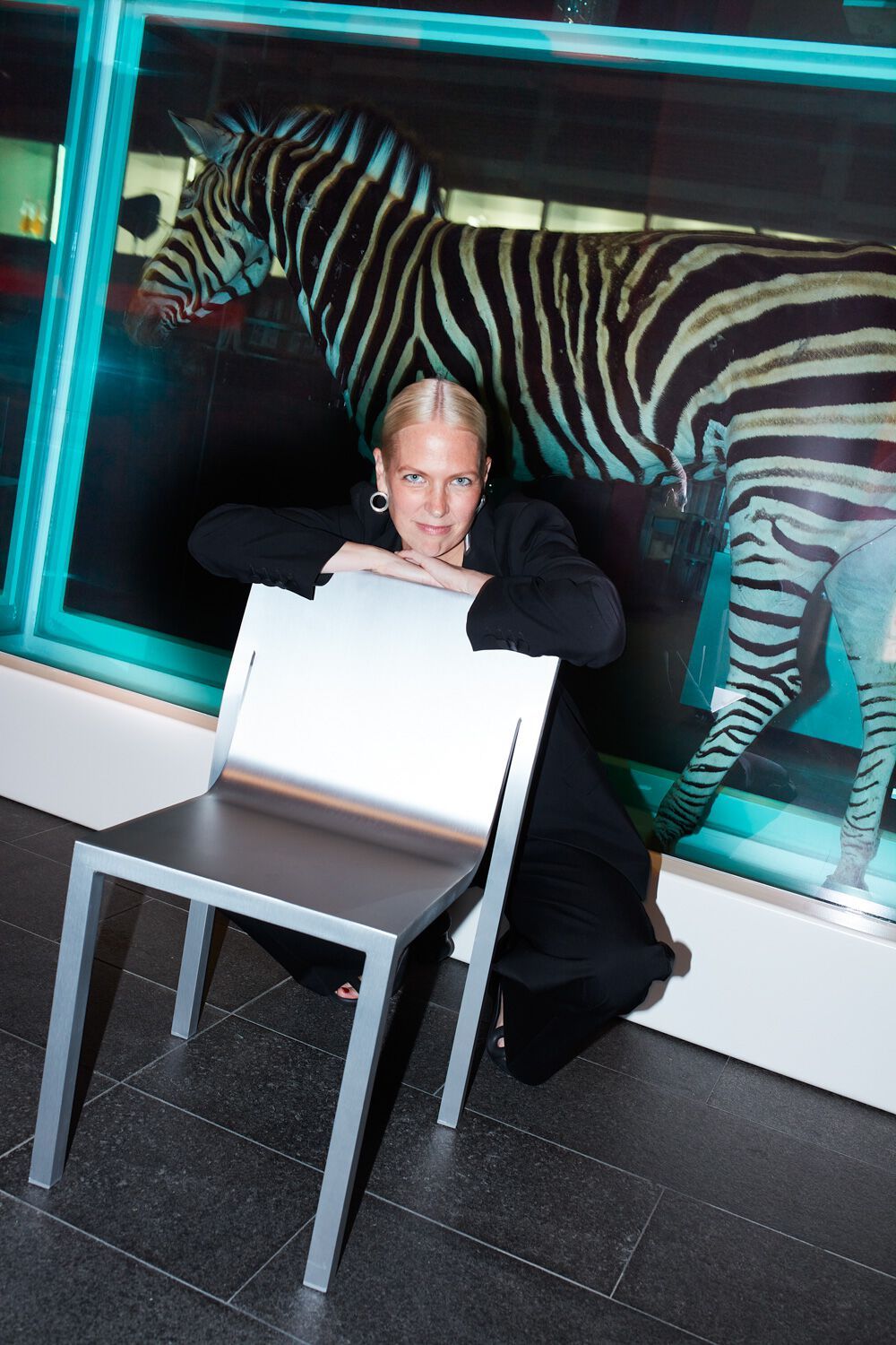 Штабелируемый алюминиевый стул BD Barcelona Stedelijk ARCH-00132726 - Вид №46