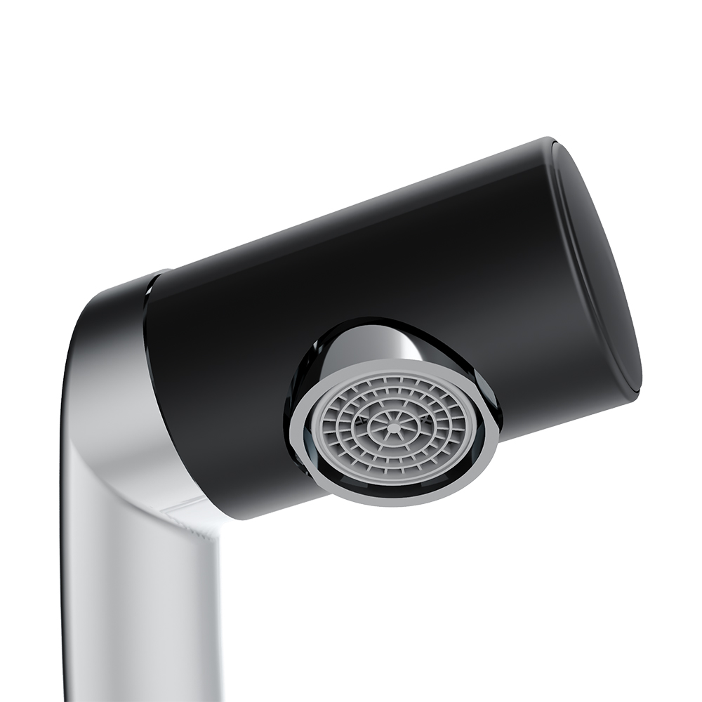 290007464 смеситель для кухни поворотный излив 236 мм (черный) шт Damixa Arc - Вид №3