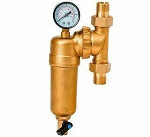 Гейзер Бастион 3/4 для горячей воды с поворотным механизмом и манометром 7508095201