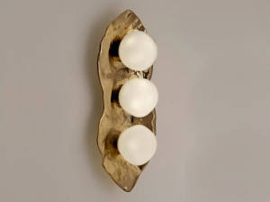 Светодиодный настенный светильник ручной работы из муранского стекла