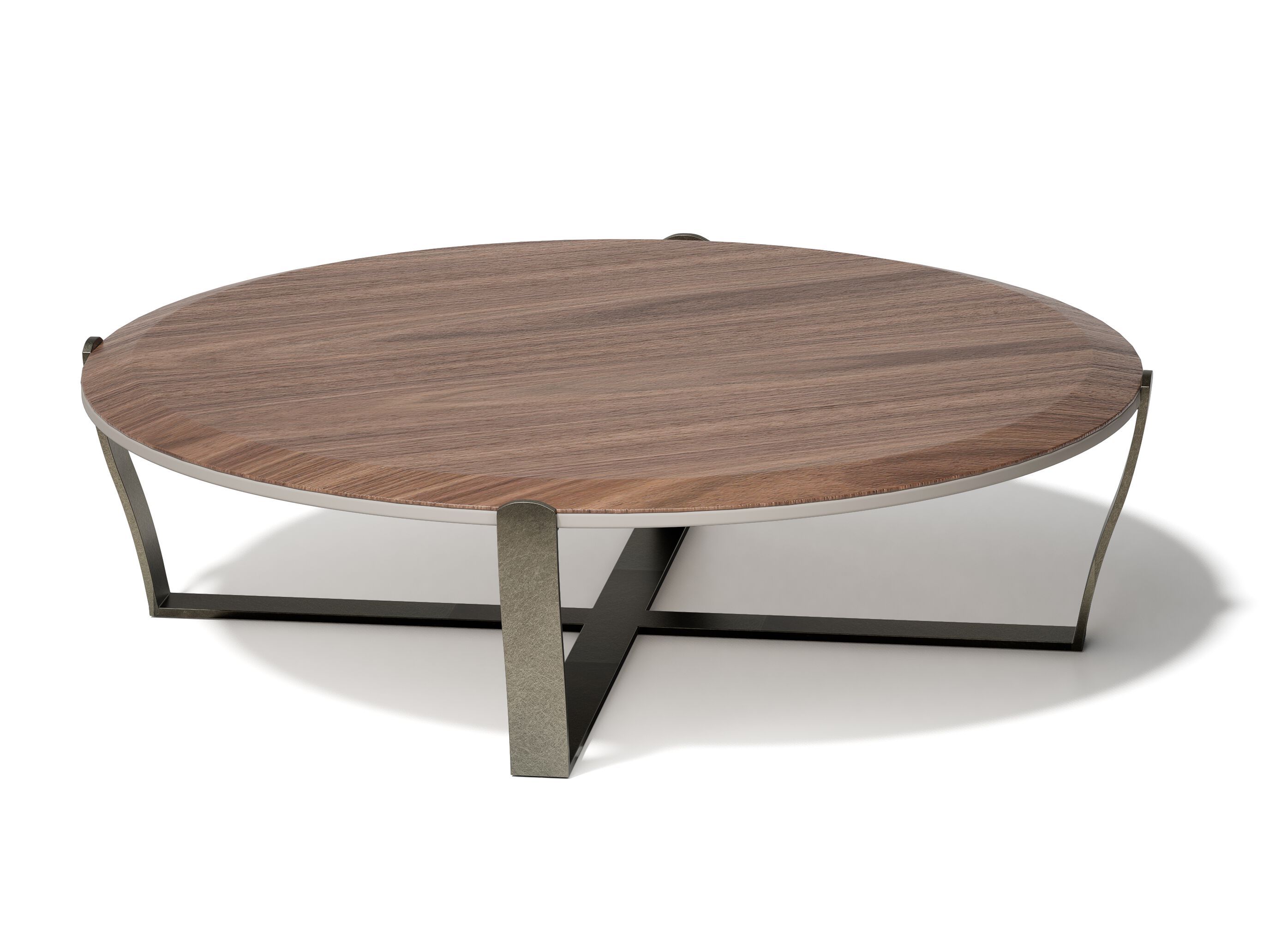 Низкий стол из металла и дерева Capital Collection Aristo ARCH-00100104