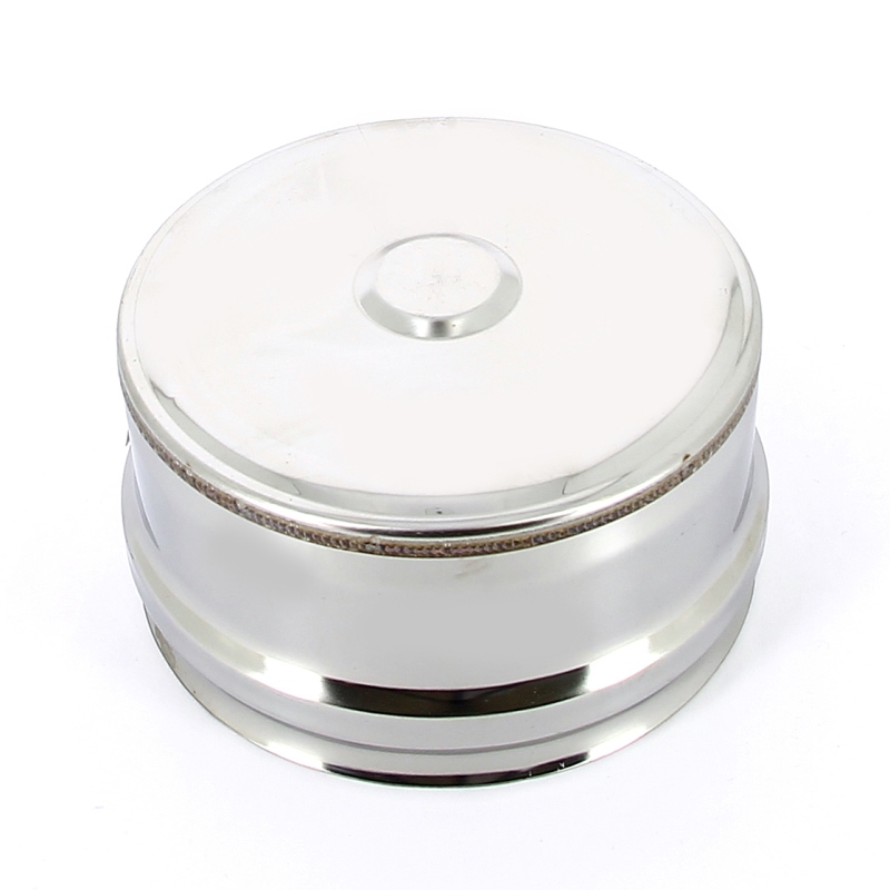 Заглушка Ferrum Ф130х200 нижняя внешняя для трубы (430/0,5мм) FM201301F - Вид №2