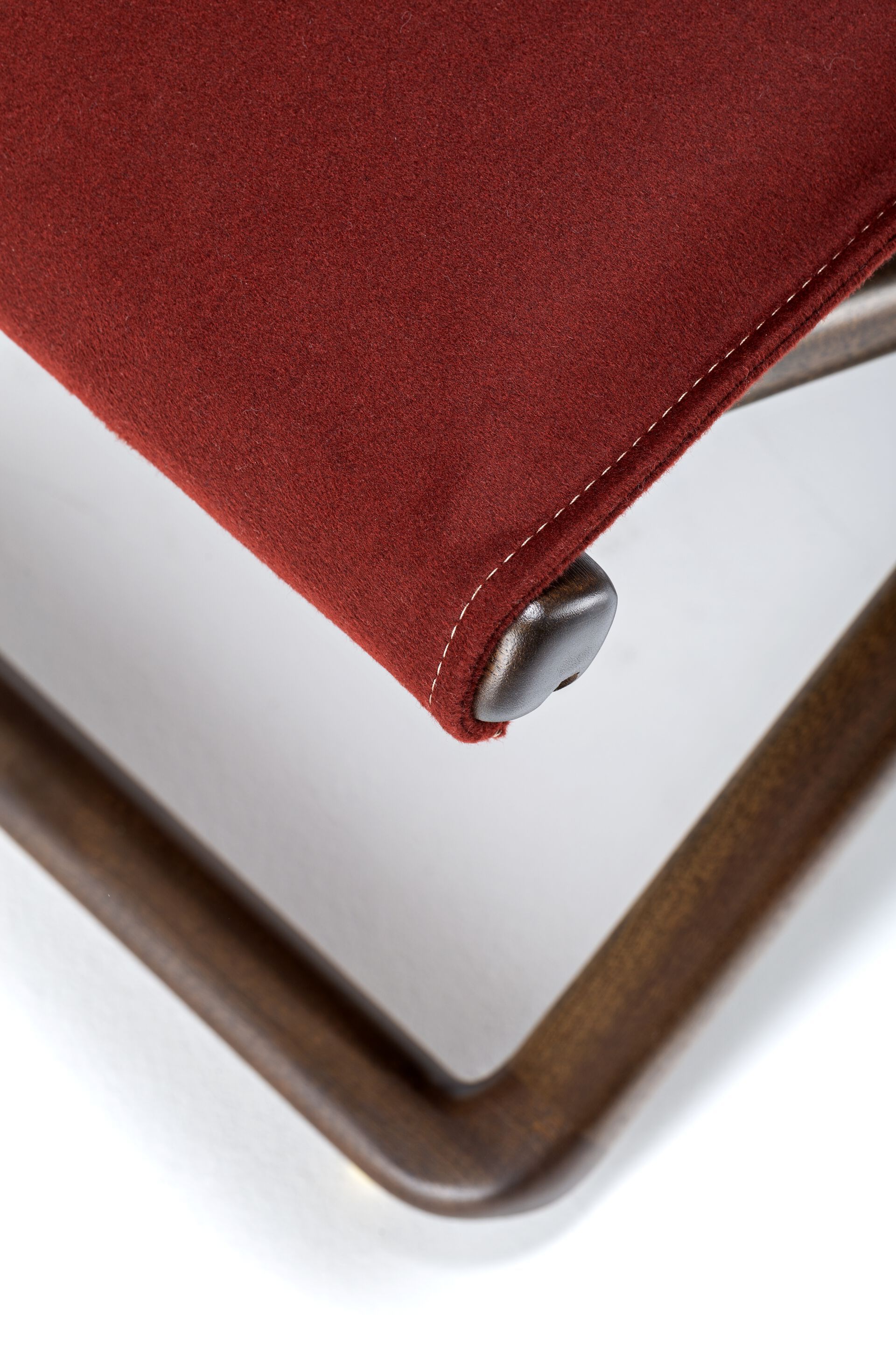 Прямоугольная Садовая подставка для ног из красного дерева и ткани Exteta Loro Piana Interiors, The Delight Chairs St. Moritz by Exteta ARCH-00106661 - Вид №12