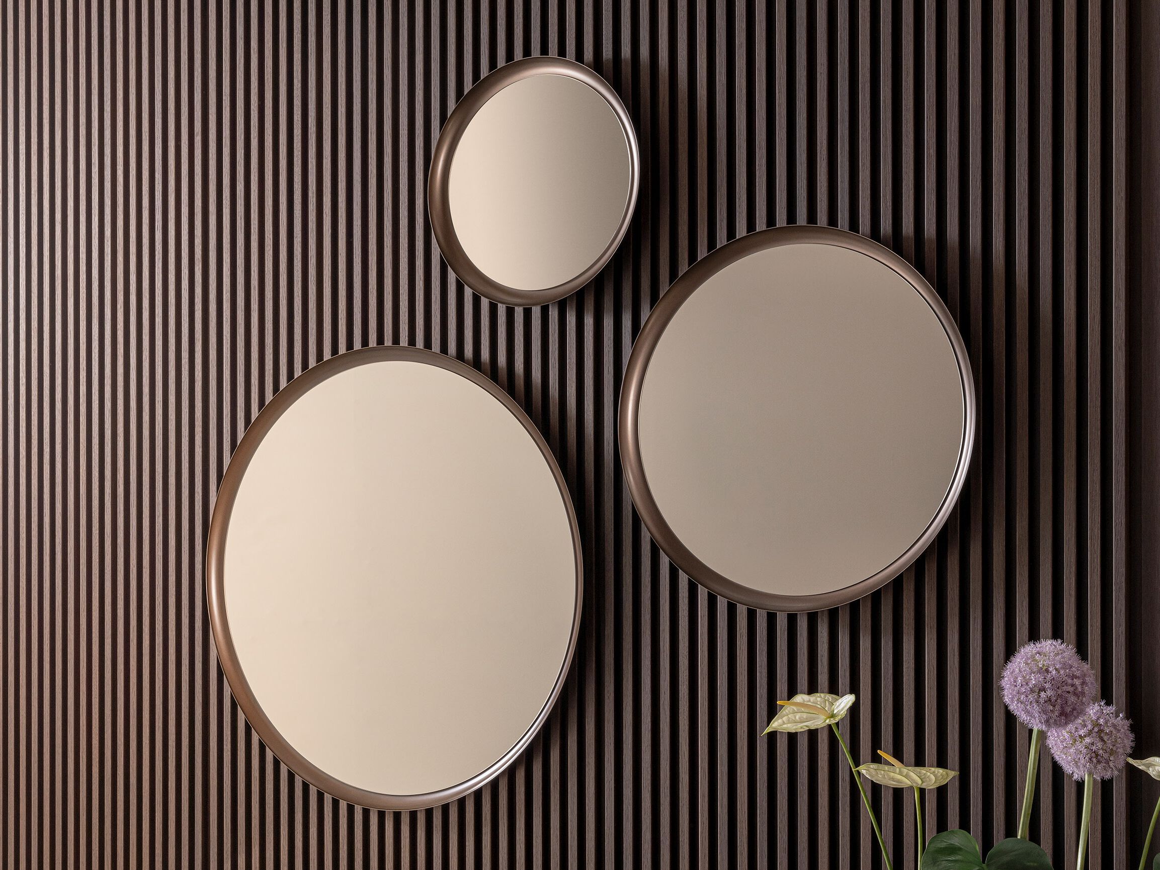 Настенное металлическое круглое зеркало RIFLESSI Кольцо ARCH-00147772