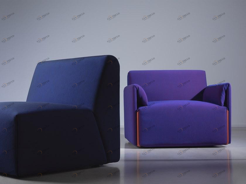 Magis Модульное кресло со съемным чехлом из ткани sun-id-1476861