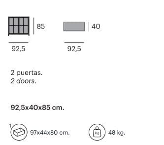 Шкаф из стали и дерева с распашными дверями Pilma Craft ARCH-00045321 - Вид №9