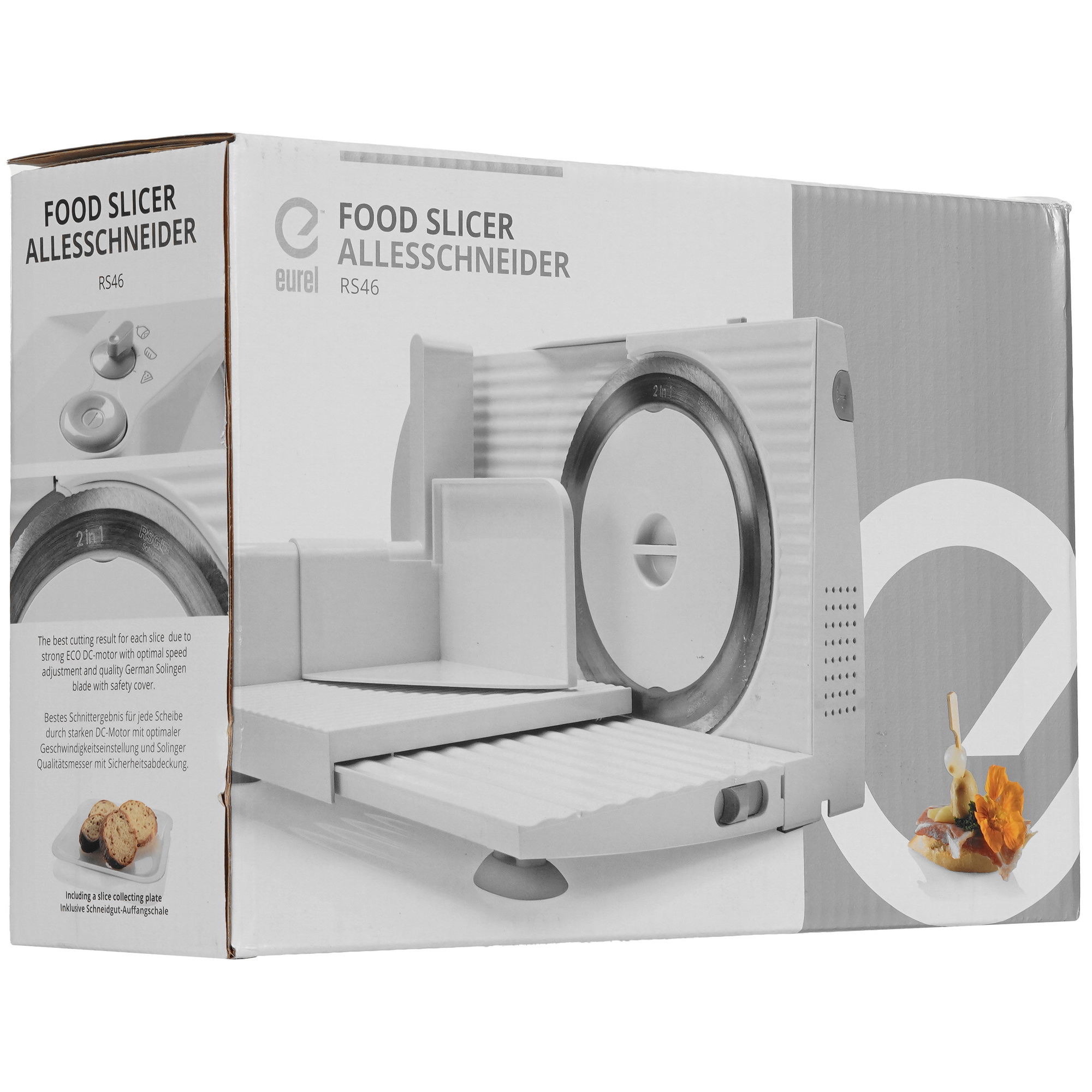 9293763 Ломтерезка Eurel RS46 белый STDN-0010900 - Вид №7