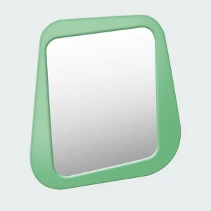 Зеркало настенное малое крашеное светло-зеленое Woodi WOODI ДИЗАЙНЕРСКИЕ 00-3966377 Зеленый
