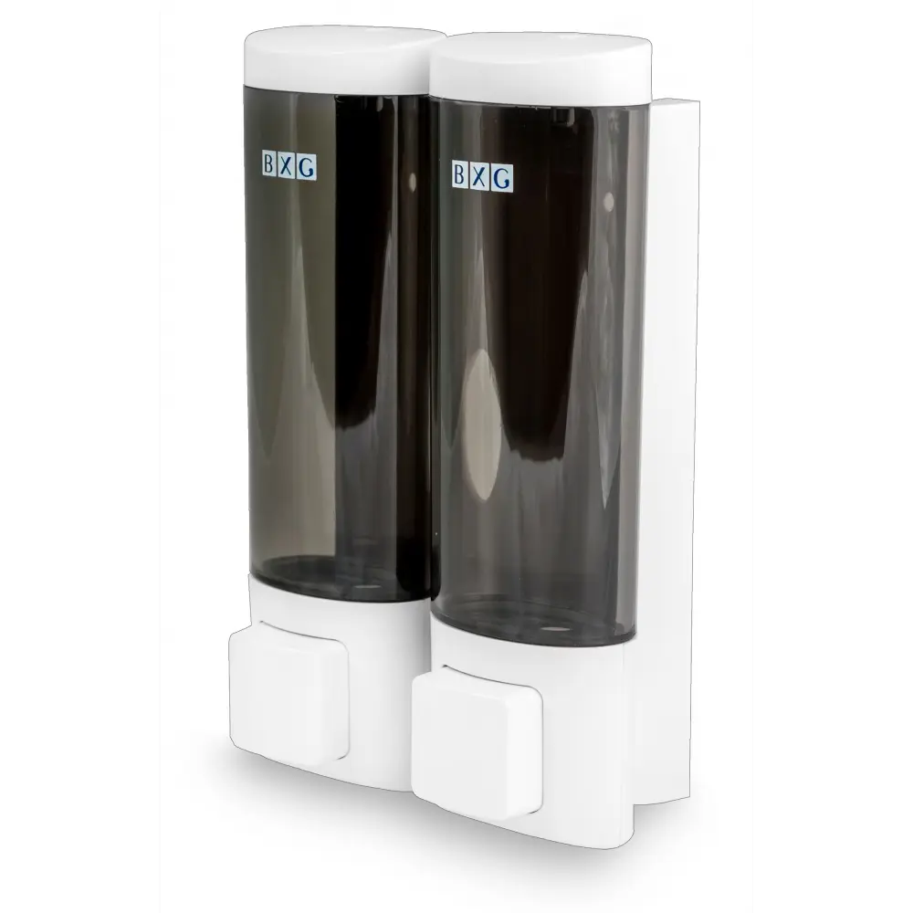 Дозатор для жидкого мыла BXG SD-2013 подвесной двойной цвет белый STLM-2095982