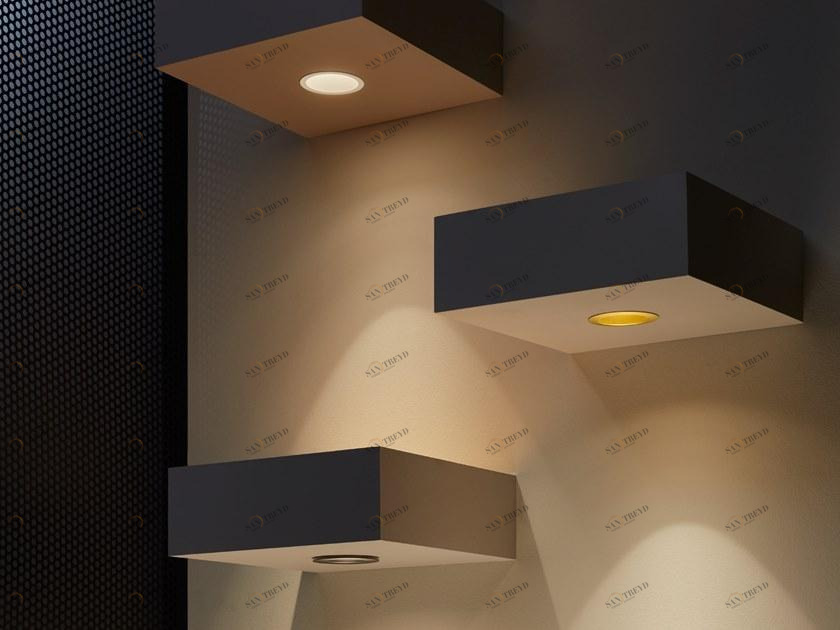 LEDS C4 Регулируемый встраиваемый светодиодный светильник из поликарбоната Play sun-id-1390240