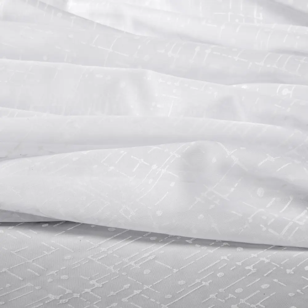 Тюль на ленте «Букле» 250x280 см цвет белый GARDEN STLM-2153468 - Вид №2