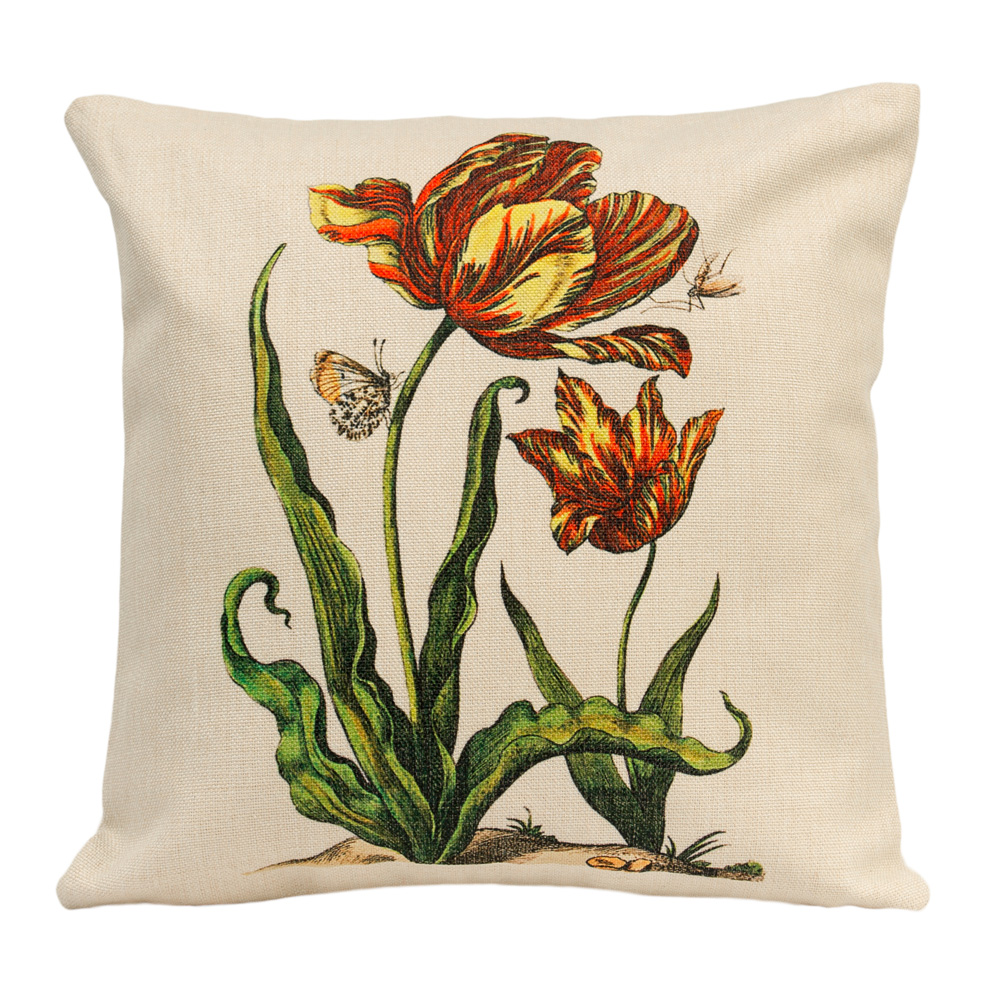 2719188 Интерьерная подушка «Ботаническое барокко», версия 4 Object Desire 