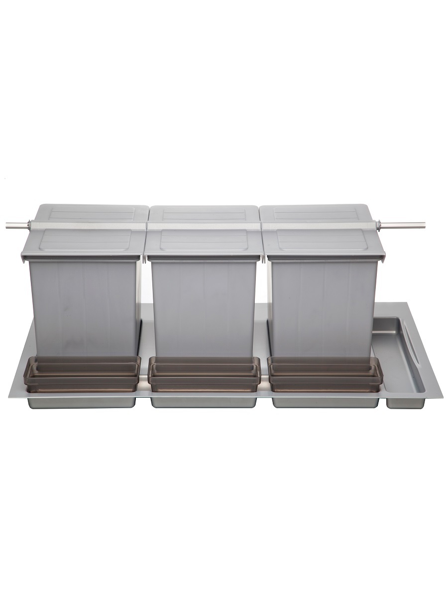 Система сортировки мусора Omega Top 900/47 Metallic Grey NAVAKO 10139 - Вид №1