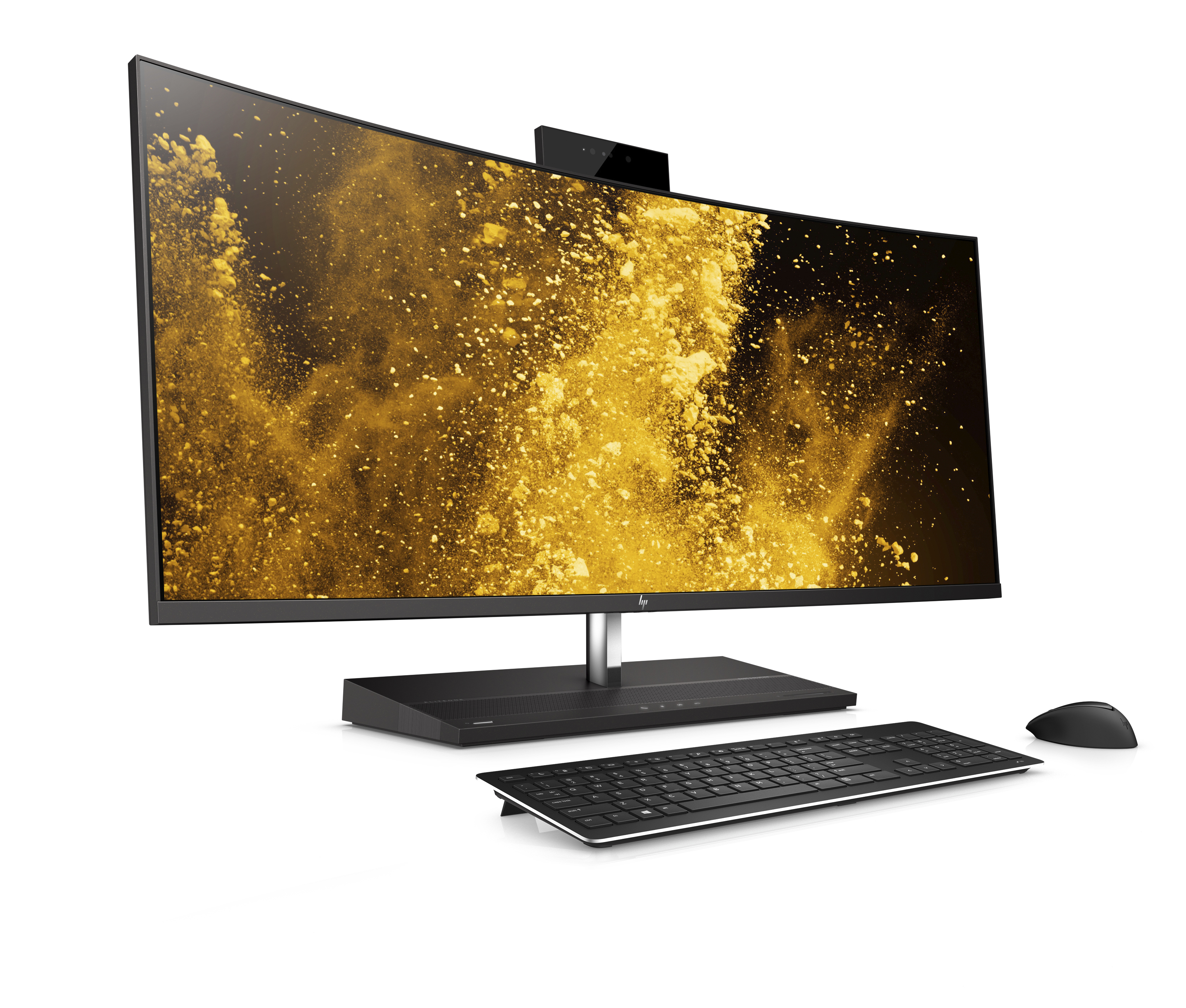 4PD91EA#ACB eliteone 1000 g2 aio nt 34" 34"(3440x1440 ips (матовый))/intel core i7 8700(3.2ghz)/16384mb/512ssdgb/bt/wifi/war 3y/w10pro + wireless slim kbd & mouse HP Santreyd  - Вид №2