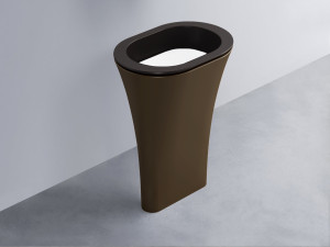 AMLA65-LV+AMPILO-BL+AMCOLO-CA Раковина Amedeo Ovale отдельностоящая cielo Enjoy + Amedeo