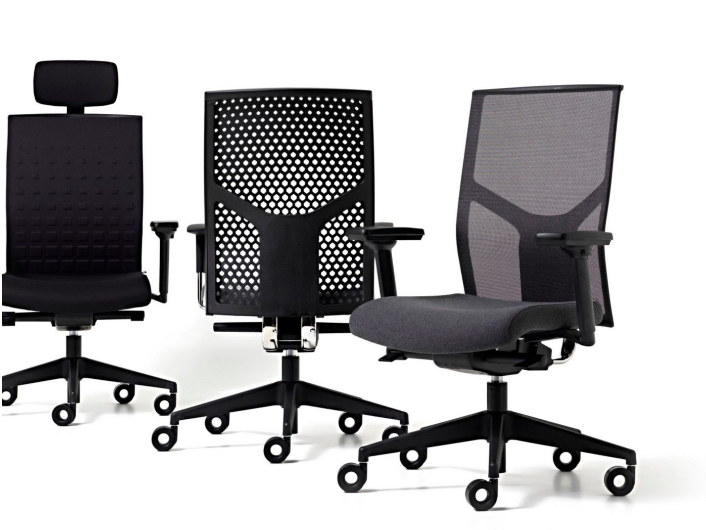 Офисное кресло из полипропилена с 5 спицами Diemme ARCH-00122292 - Вид №3