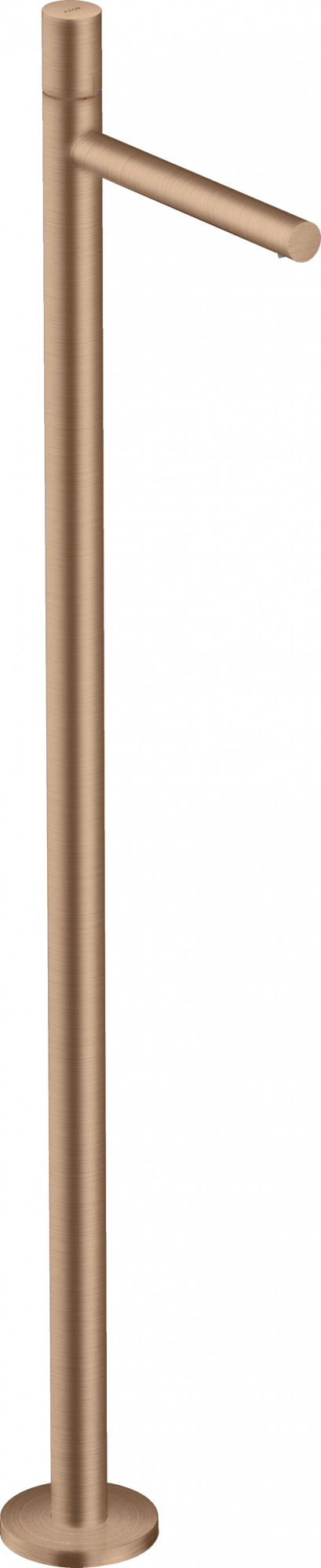 45037310 Смеситель для раковины, однорычажный, напольный, с нулевой ручкой, без сливного набора AXOR UNO