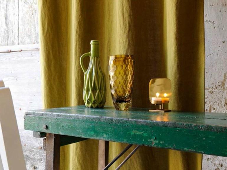 Élitis Однотонная льняная обивочная ткань sun-id-1471987 - Вид №5