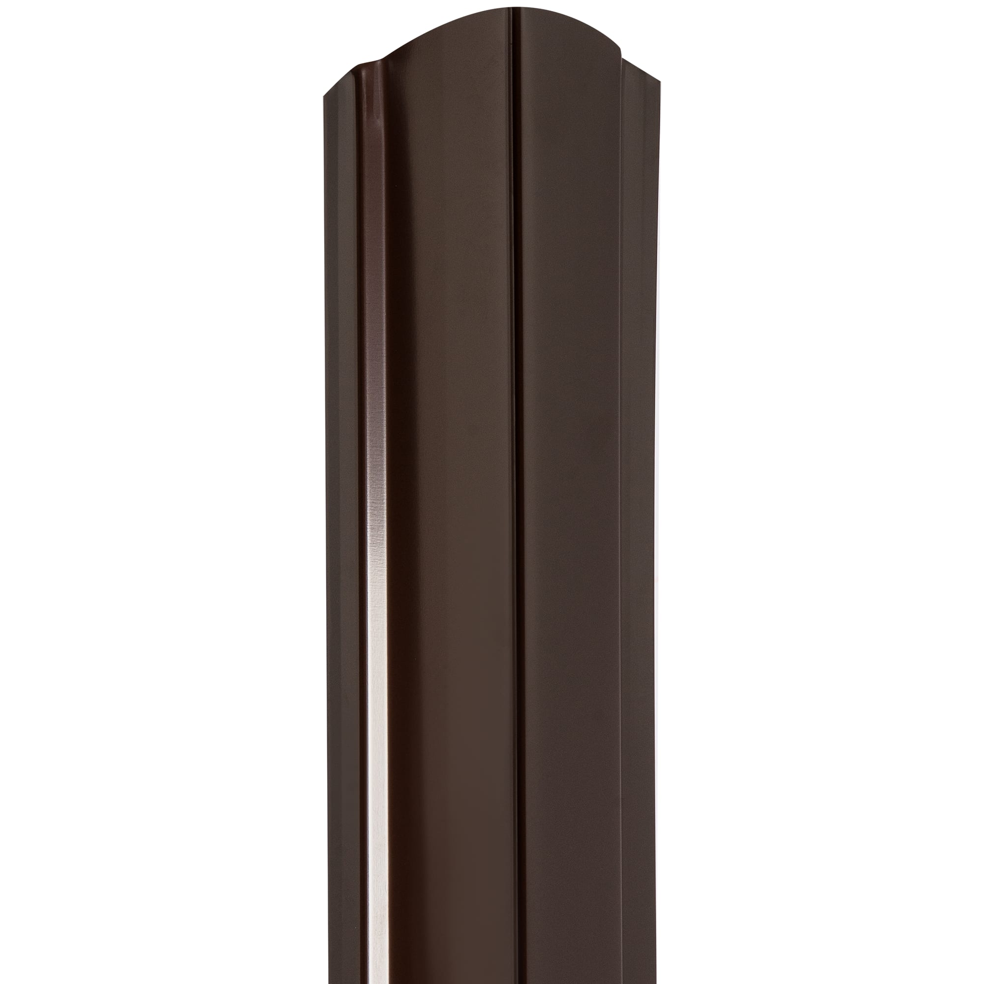 82022449 Штакетник ПРЕМ 130мм 2 м двусторонний коричневый Премиум Santreyd  - Вид №2