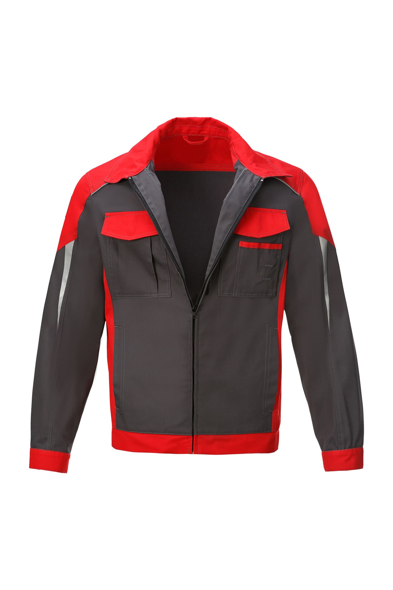 5044434 Костюм NEW графит красный STATUS  Летняя спецодежда  размер 56-58/170-176  - Вид №3