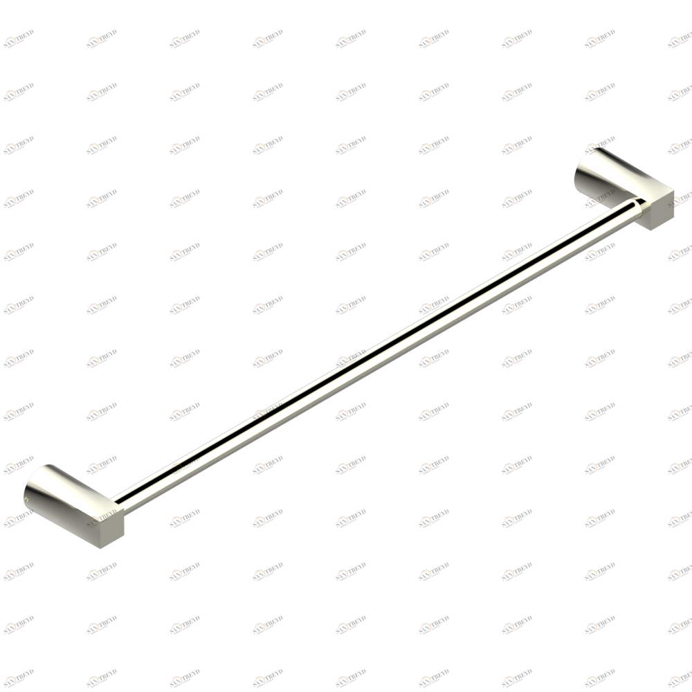 G6D-520 Полотенцедержатель однореечный длина 28' Thg-paris Metamorphose с чёрной керамикой Покрытие PVD никель G6D-520 CAT.F