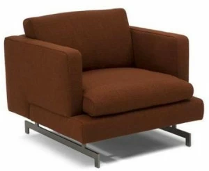 Natuzzi Кресло из ткани с подлокотниками Jeremi