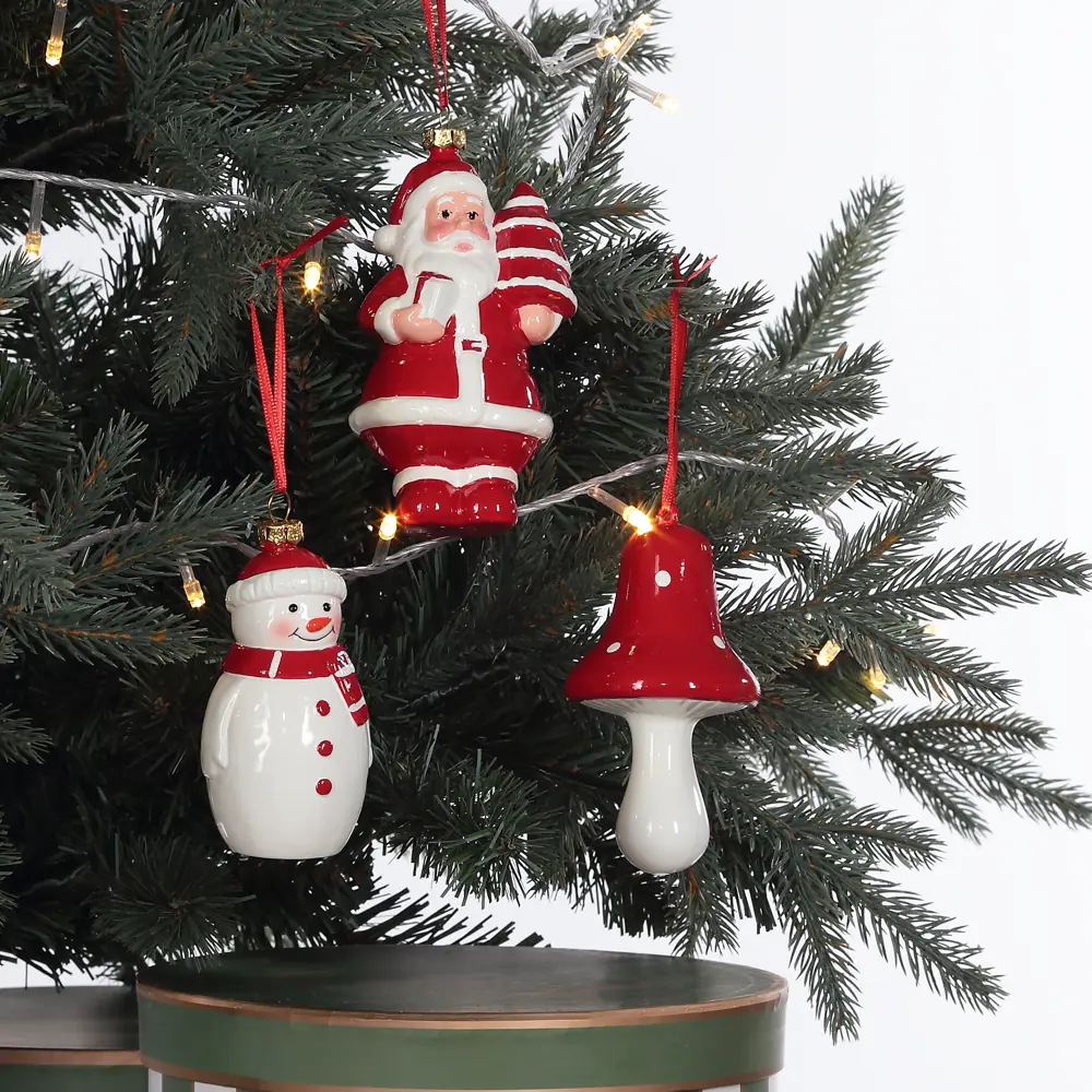 89378987 Украшение елочное «Снеговик», 934602 10.3x5.7x5.1 см STLM-1339768 Santreyd  - Вид №4