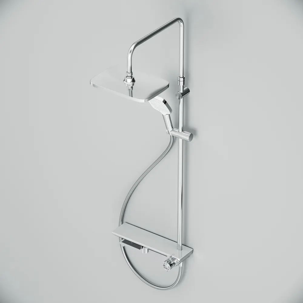 AM.PM Flash - душевая система с верхним душем и 3 режимами 89346522 STLM-0979377 - Вид №9