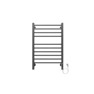 Полотенцесушитель электрический Вармо П10 530x800 мм 160 Вт с терморегулятором лесенка цвет серый