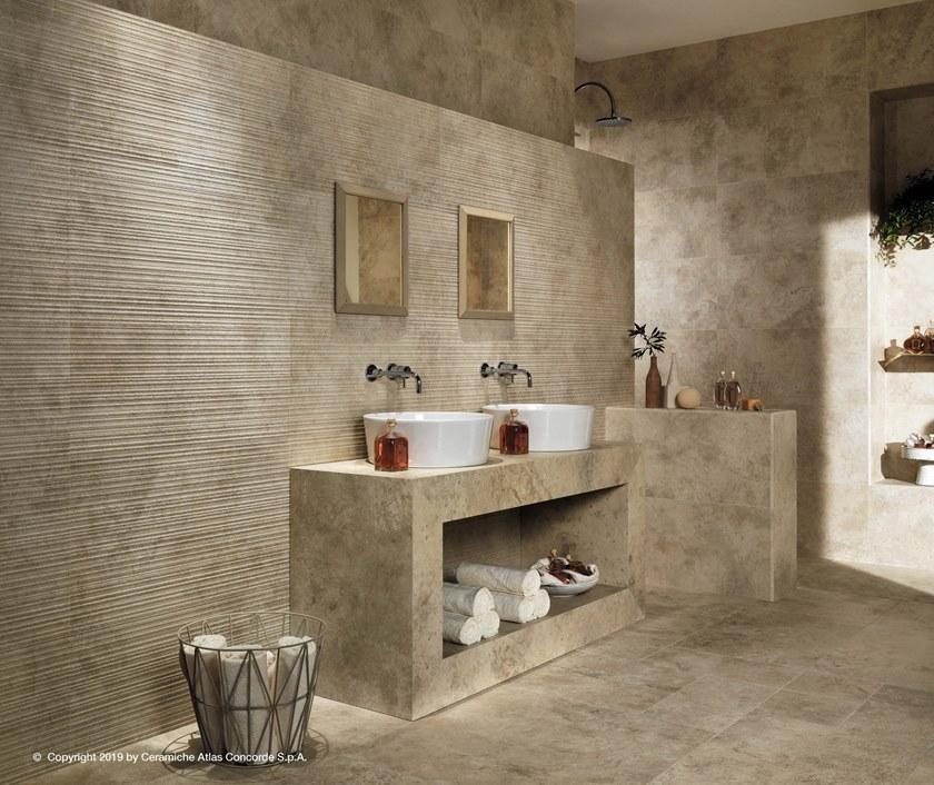 Atlas Concorde Белая плитка для стен с эффектом камня Aix sun-id-1450144 - Вид №5