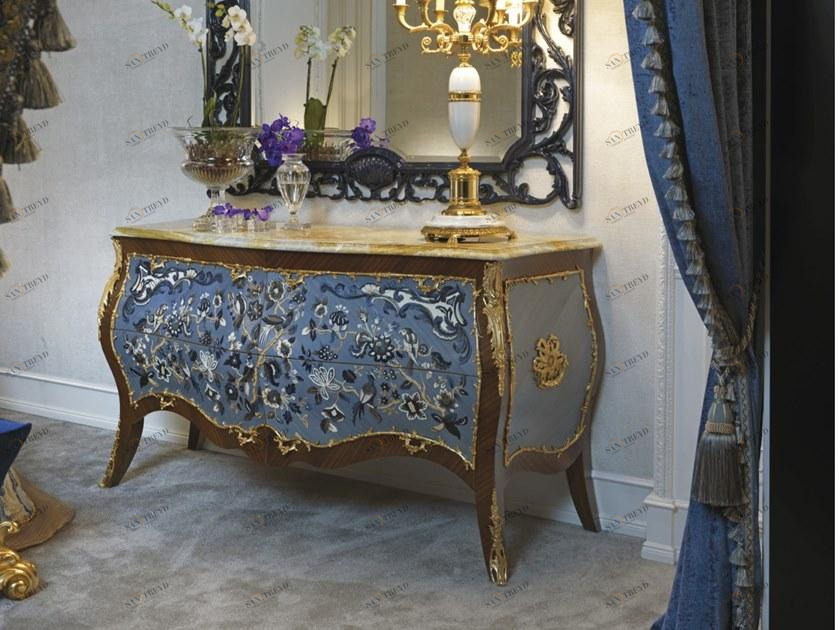 Bellotti Ezio Комод из розового дерева и оникса сверху 3690 3692 