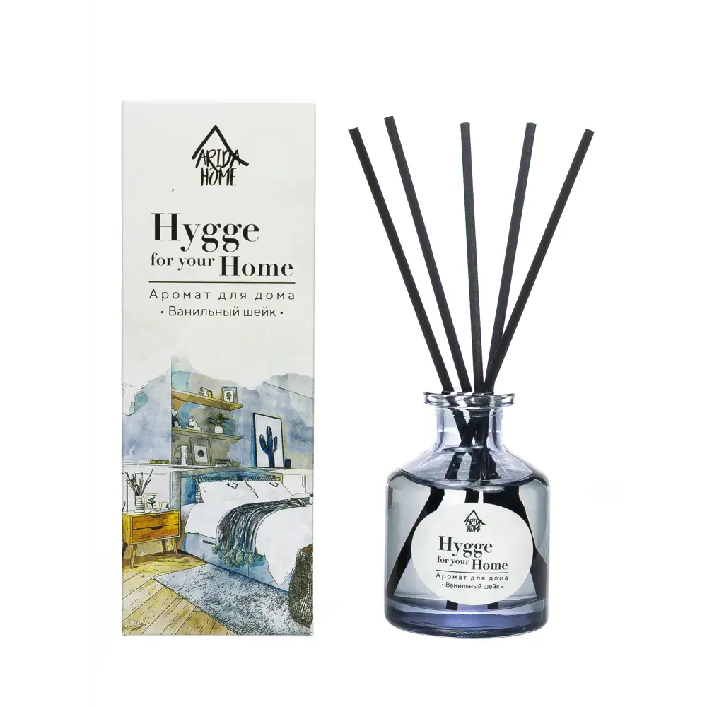 Диффузор Arida Home Hygge Home Ванильный шейк 50 мл 89426696 STLM-1570299
