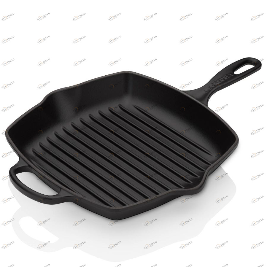 Сковорода-гриль чугунная Le Creuset, 26 см, черная 20183260000422